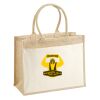 Cotton Pocket Jute Shopper Thumbnail