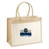 Cotton Pocket Jute Shopper Thumbnail