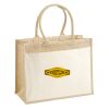 Cotton Pocket Jute Shopper Thumbnail