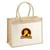 Cotton Pocket Jute Shopper Thumbnail
