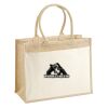 Cotton Pocket Jute Shopper Thumbnail