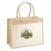 Cotton Pocket Jute Shopper Thumbnail