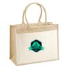 Cotton Pocket Jute Shopper Thumbnail