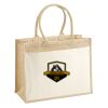 Cotton Pocket Jute Shopper Thumbnail