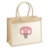 Cotton Pocket Jute Shopper Thumbnail