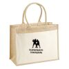 Cotton Pocket Jute Shopper Thumbnail