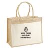 Cotton Pocket Jute Shopper Thumbnail