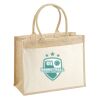 Cotton Pocket Jute Shopper Thumbnail