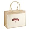 Cotton Pocket Jute Shopper Thumbnail