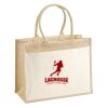 Cotton Pocket Jute Shopper Thumbnail