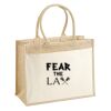 Cotton Pocket Jute Shopper Thumbnail