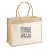 Cotton Pocket Jute Shopper Thumbnail