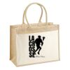 Cotton Pocket Jute Shopper Thumbnail
