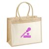 Cotton Pocket Jute Shopper Thumbnail