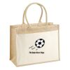 Cotton Pocket Jute Shopper Thumbnail