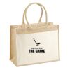 Cotton Pocket Jute Shopper Thumbnail