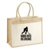 Cotton Pocket Jute Shopper Thumbnail