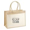 Cotton Pocket Jute Shopper Thumbnail