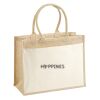 Cotton Pocket Jute Shopper Thumbnail