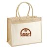 Cotton Pocket Jute Shopper Thumbnail