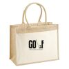 Cotton Pocket Jute Shopper Thumbnail