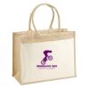 Cotton Pocket Jute Shopper Thumbnail