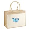 Cotton Pocket Jute Shopper Thumbnail
