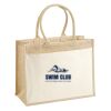 Cotton Pocket Jute Shopper Thumbnail