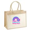 Cotton Pocket Jute Shopper Thumbnail