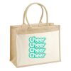 Cotton Pocket Jute Shopper Thumbnail