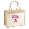 Cotton Pocket Jute Shopper Thumbnail