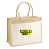 Cotton Pocket Jute Shopper Thumbnail
