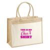Cotton Pocket Jute Shopper Thumbnail