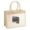 Cotton Pocket Jute Shopper Thumbnail