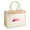 Cotton Pocket Jute Shopper Thumbnail