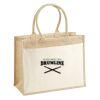 Cotton Pocket Jute Shopper Thumbnail