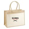 Cotton Pocket Jute Shopper Thumbnail