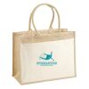 Cotton Pocket Jute Shopper Thumbnail